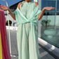 🍃Neckholder-Jumpsuit mit weitem Bein