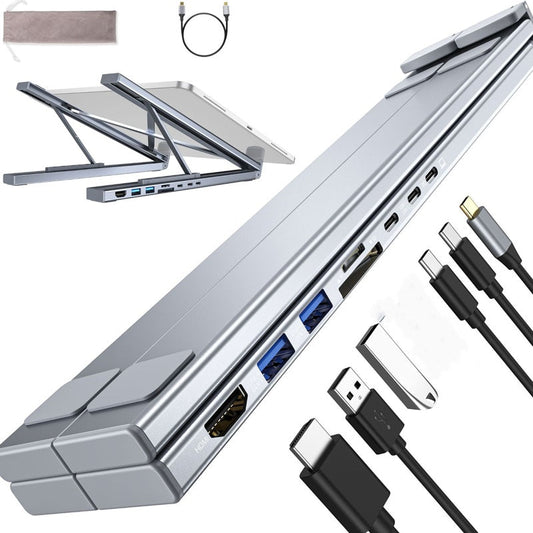 USB-C-Dockingstation-Laptopständer mit 4K HDMI