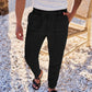 Herren lockere Freizeithose mit Kordelzug