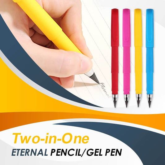 2-IN-1 Ewiger Bleistift/Gelstift ? Verbessert ?