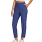 ⏰ Nur noch heute 50% Rabatt! 🔥 Damen High-Waist Stretch-Hose mit sicheren Reißverschluss-Taschen, figurschmeichelnder Cropped-Schnitt für Büro, Sport & Alltag ✨