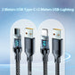 120W Schnelllade-Datenkabel mit Display