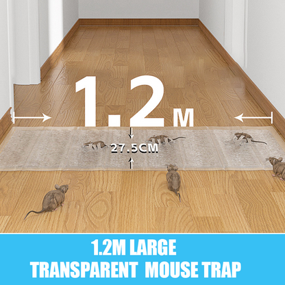 1,2 m große transparente Mausefalle