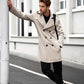 ⌛ Nur solange Vorrat reicht – danach regulärer Preis! Herren Slim-Fit Trenchcoat im Zweireiher-Stil