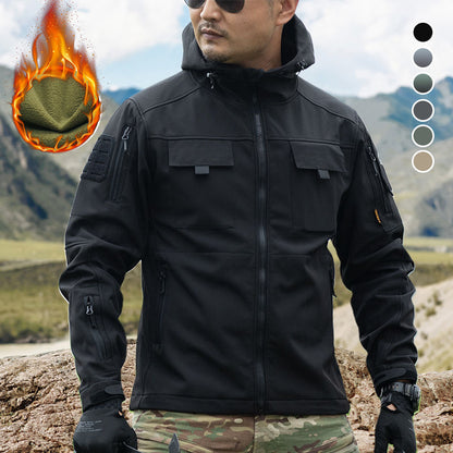 🌙 Heute um Mitternacht vorbei – verpassen Sie es nicht, sonst warten Sie ein Jahr! Männerjacke, dick und warm, taktisch, Bergsteigerbekleidung