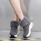 Plüschige, warme, höhenverstärkende Stiefeletten für Damen, ein Must-have für Herbst und Winter, modische, bequeme und vielseitige Schuhe🥰
