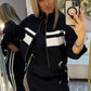 ❄️LETZTER TAG – 50 % RABATT 💖 Damen-Set aus Stehkragenjacke und Kleid