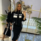 ❄️LETZTER TAG – 50 % RABATT 💖 Damen-Set aus Stehkragenjacke und Kleid