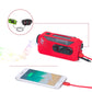 Notfall-Solar-Kurbelradio mit Taschenlampe