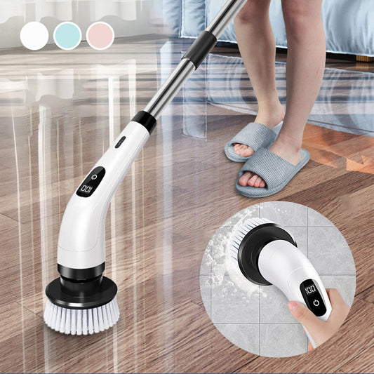 🔥LETZTER TAG DES AUSVERKAUFS ⚡50.000+ VERKAUFT!🧽💦9-in-1-Elektrobürste🏠Vielseitig einsetzbar für zu Hause