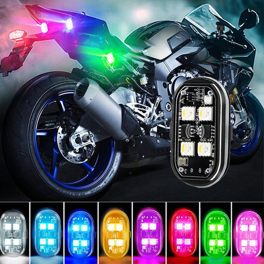 📢📢44 % RABATT !!⏰⏰Tragbare LED-Warnleuchte für das Auto mit Fernbedienung