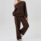 🔔 Letzte 100 Stück – solange der Vorrat reicht! Freizeit-Zweiteiler: Langarm-Pullover und Hose
