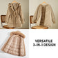 Warmer Damen-Parka mit abnehmbarer Innenjacke & Kunstfellkapuze