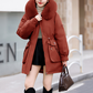 Warmer Damen-Parka mit abnehmbarer Innenjacke & Kunstfellkapuze
