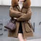 Warmer Damen-Parka mit abnehmbarer Innenjacke & Kunstfellkapuze