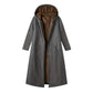 Langer Damen Vintage-Parka mit kuscheligem Futter und Kapuze