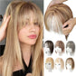 🍃✨ Clip-on Pony aus 100% Naturhaar – Perfekter Volumen-Pony in Sekunden! 💁‍♀️✨Natürlich & wiederverwendbar, leicht zu clippen, für jeden Anlass. Einfache Frisur-Upgrade!