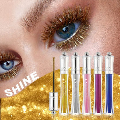💎1 kaufen, 1 gratis dazu🌟Wasserfeste, funkelnde, farbige Mascara