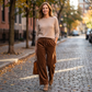 ✨🔥Lässige Cordhose mit lockerer Passform für Damen💓