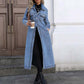 📢📢60 % Rabatt!! ⏰👖【Lange Jeansjacke】—— Zugeknöpft für Eleganz, aufgeknöpft für Flair – ein Kleidungsstück, mit dem Sie den Stil im Frühling und Herbst meistern!🤠💙✨