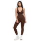 🎉Last Day Promotion 50% OFF💞Deep V Shapewear with Chest Support Breathable High-Waisted Tummy Control Jumpsuit