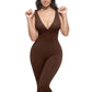 🎉Last Day Promotion 50% OFF💞Deep V Shapewear with Chest Support Breathable High-Waisted Tummy Control Jumpsuit
