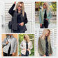🔥Solange der Vorrat reicht 50% Rabatt!🎉Gestrickte Patchwork-Pufferjacke für Damen