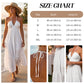 💎 50% RABATT! 💎 Halsfreies, Rückenfreies Layering-Maxikleid – Bohemian Chic, Fließend & Perfekt für Frühling und Sommer ☀️👗