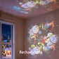 🐠🌊 Rotierender LED-Ozean-Projektor – Dynamische Unterwasser-Lichtshow mit einstellbarer Helligkeit ✨
