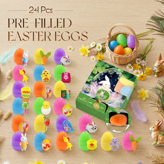 🐰 24 vorgefüllte Ostereier – lustige und einfache Osterüberraschungen für Kinder 🎉✨