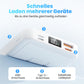 🔋50 % Rabatt! Kabellose magnetische Powerbank mit 10.000 mAh und integriertem Ständer – Lädt bis zu 3 Geräte gleichzeitig mit einer Ausgangsleistung von 15 W bzw. 22,5 W ⚡📱
