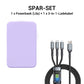 🔋50 % Rabatt! Kabellose magnetische Powerbank mit 10.000 mAh und integriertem Ständer – Lädt bis zu 3 Geräte gleichzeitig mit einer Ausgangsleistung von 15 W bzw. 22,5 W ⚡📱