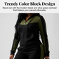🌞Frühlingserwachen: 50% Rabatt!🔥"Effortless Style" Athleisure-Set: Figurschmeichelnder Color-Block Trainingsanzug für Damen