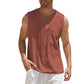 🙌 70% Wiederkaufquote – Qualität überzeugt! Lässiges, ärmelloses Schnür-Tanktop für Herren