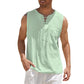 🙌 70% Wiederkaufquote – Qualität überzeugt! Lässiges, ärmelloses Schnür-Tanktop für Herren
