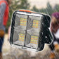 🏃‍♀️ Wird im Sekundentakt gekauft – zugreifen!  ☀️ Tragbare Solar-Arbeitsleuchte mit 4 Modi – Hell, Sparsam, Notlicht & Dämmerungssensor Für Baustelle, Werkstatt & Camping 🔄