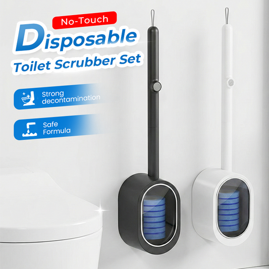 Berührungsloses Einweg-Toilettenbürsten-Set