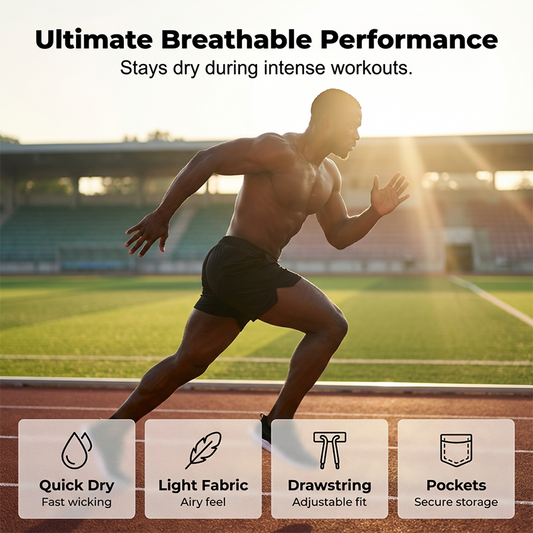 🌟Schnelltrocknende Sport-Trainingsshorts für Herren🔥Entwickelt für Bewegung 🏃‍♂️ Auf Komfort ausgelegt