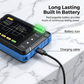 Mini-Hand-Digitaloszilloskop, 2,5 MSa/s, 200 kHz Bandbreite, 800 VPP, PWM-Ausgang, Kfz-Oszilloskop, Multimeter, Autobatterietester