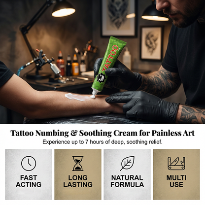 Tattoo-Betäubungs- und Beruhigungscreme