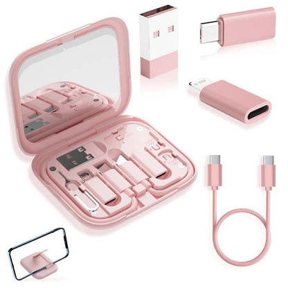 All-in-One-USB-C-Adapter-Set mit Spiegel