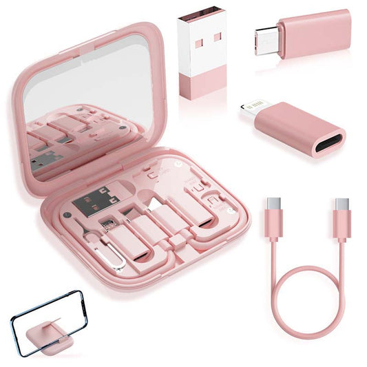All-in-One-USB-C-Adapter-Set mit Spiegel