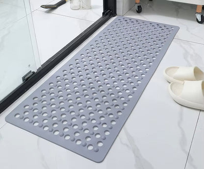 Rutschfeste Badezimmermatte mit Saugnäpfen – Ideal für Dusche, Bad und WC, schützt vor Stürzen🚿🛁