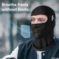 Fahrradmaske mit UV-Schutz und Aussparungen für eine Brille