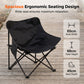 Tragbarer, zusammenklappbarer Moon Chair für Camping und Outdoor-Aktivitäten
