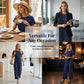Eleganter Jumpsuit für Damen mit Polka-Dots und weitem Bein