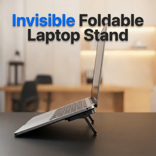 Kleiner, zusammenklappbarer Laptopständer für den Schreibtisch