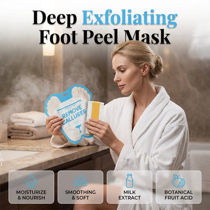 Peeling-Fußmaske zur Entfernung von Hornhaut