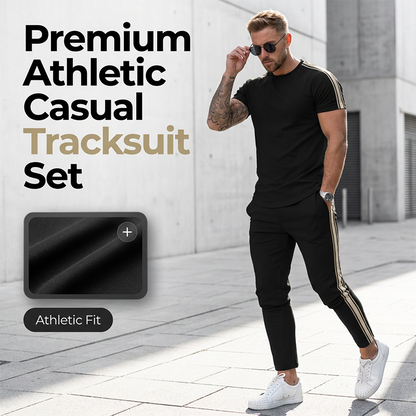 Lässiges T-Shirt- und Hosen-Set für Herren