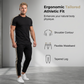 Lässiges T-Shirt- und Hosen-Set für Herren